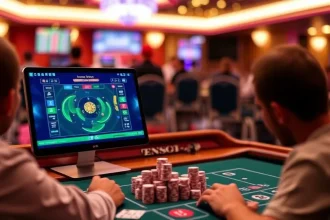 NFT in casino games illustration