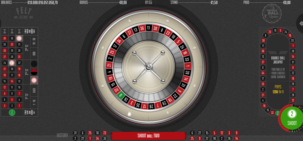 Double Ball roulette