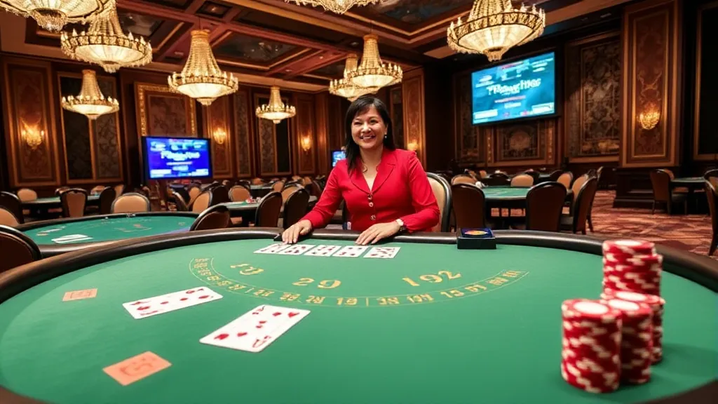Baccarat live table